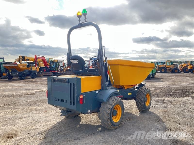 Terex 3 ton 4x4 Swivel Dumper Minitractor de teren