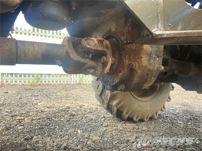 Terex 3 ton 4x4 Swivel Dumper Mini pašizgāzēji