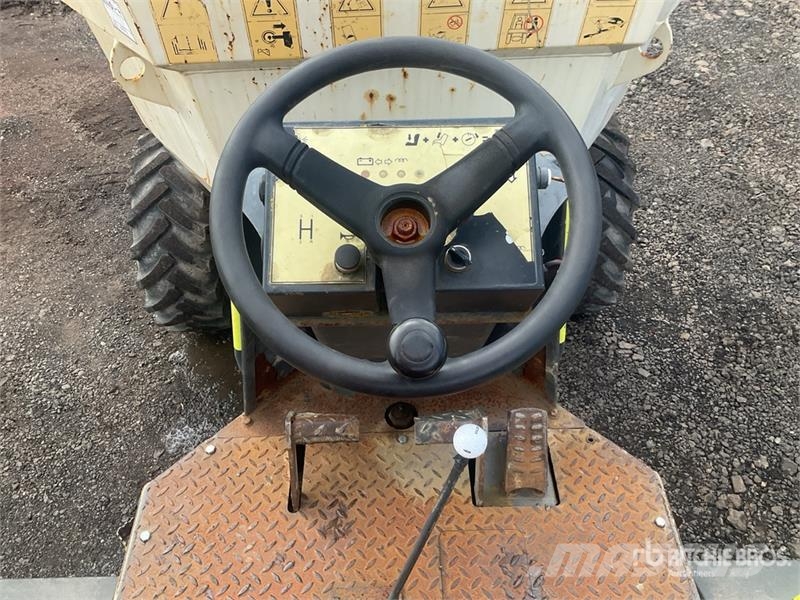 Terex 3 ton 4x4 Swivel Dumper Mini pašizgāzēji