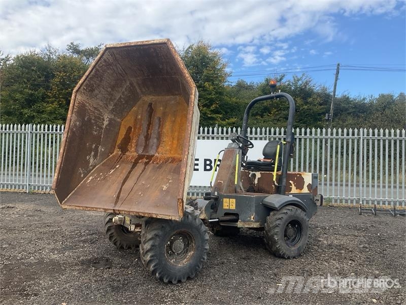 Terex 3 ton 4x4 Swivel Dumper Ne cestni demperji