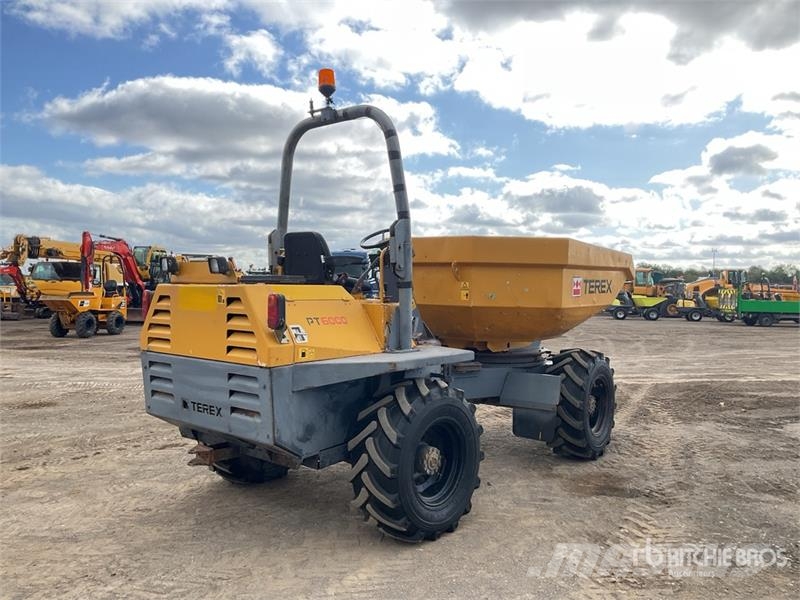 Terex 6005CSFLLA 6 ton 4x4 Swivel Dumper عربات نقل قلابة للمواقع
