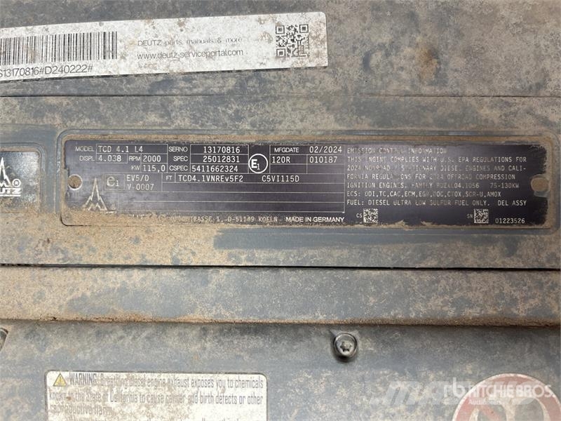 Terex Ecotec TWH 224 Wheel Material Handler Bouw - Overige
