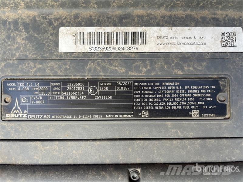 Terex Ecotec TWH 226 Wheel Material Handler (Unused) Ostalo za građevinarstvo