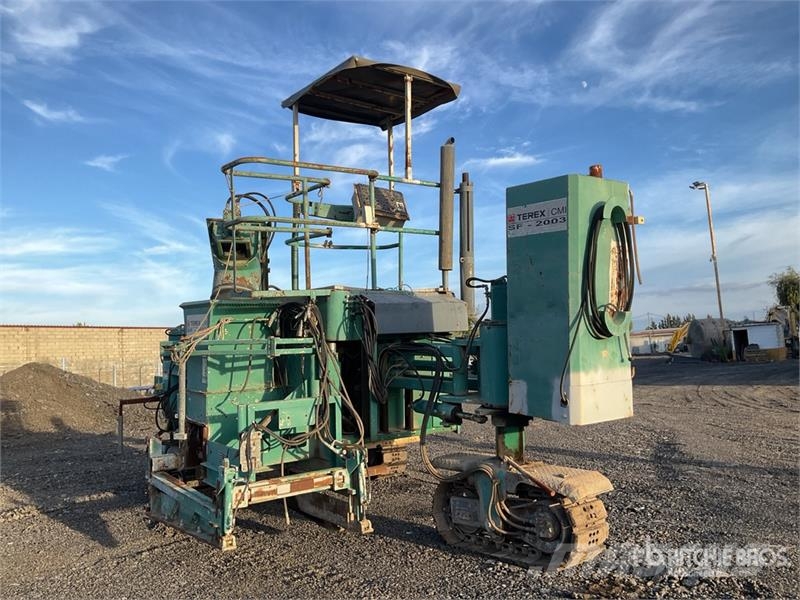 Terex SF2003SK Track Slip Form Paver Betonski finišeri