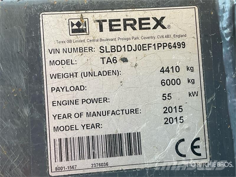 Terex TA6 Ne cestni demperji
