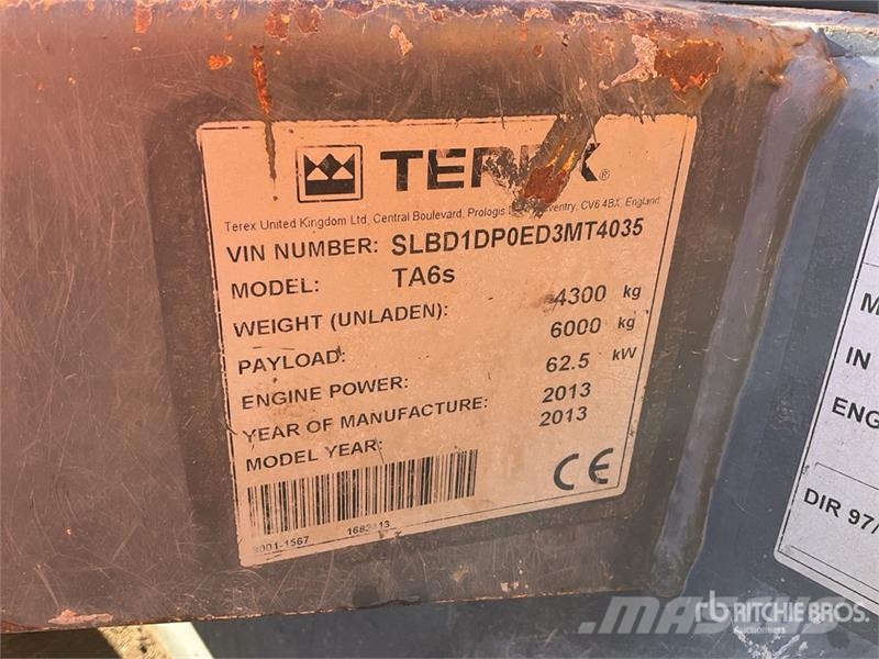 Terex TA6S Ne cestni demperji