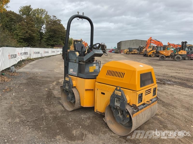 Terex TV1200 Double Drum Roller Twin drum rollers