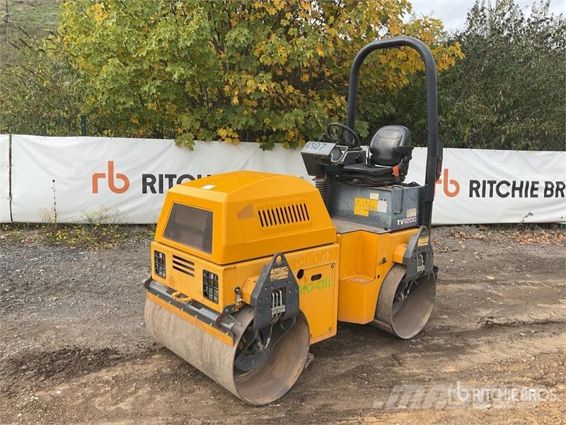 Terex TV1200 Double Drum Roller Twin drum rollers