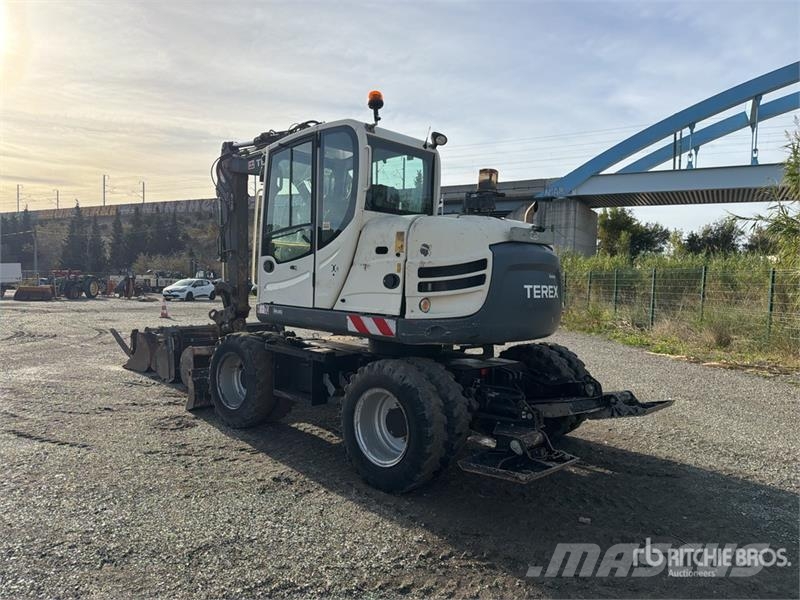 Terex TW85 Pelle À Pneu Wheel Excavator حفارات بعجل