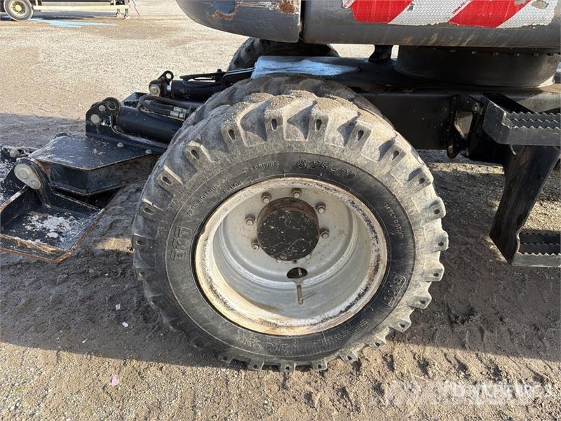 Terex TW85 Pelle À Pneu Wheel Excavator حفارات بعجل