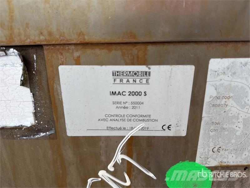 Thermobile IMAC 2000S Chauffage Ground Heater Equipo para calentado y descongelación