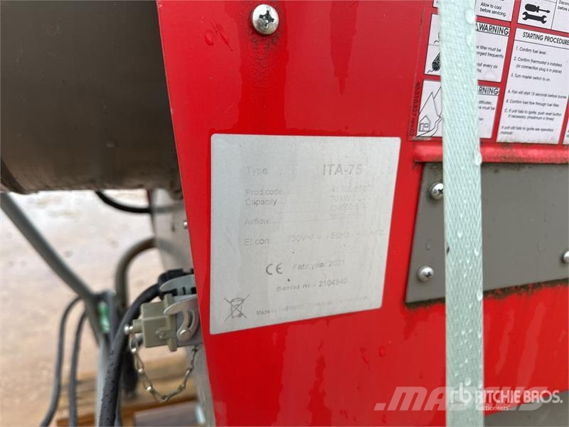 Thermobile ITA-45 Chauffage Ground Heater Verhittings en ontdooi apparatuur