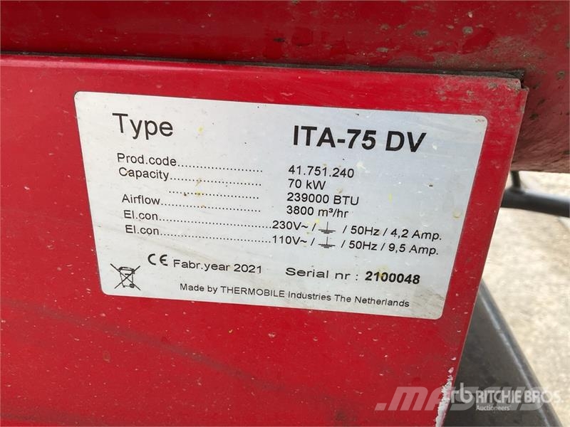 Thermobile ITA-75 Space Heater Kühl- und Heizsysteme