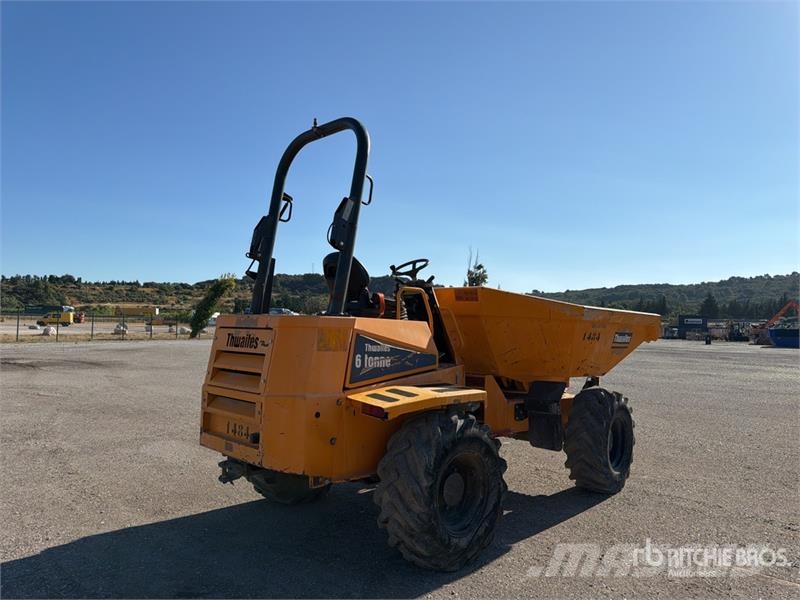 Thwaites MACH2061 6 t 4x4 Swivel Motobasculeur A Benne Rota Site dumpers
