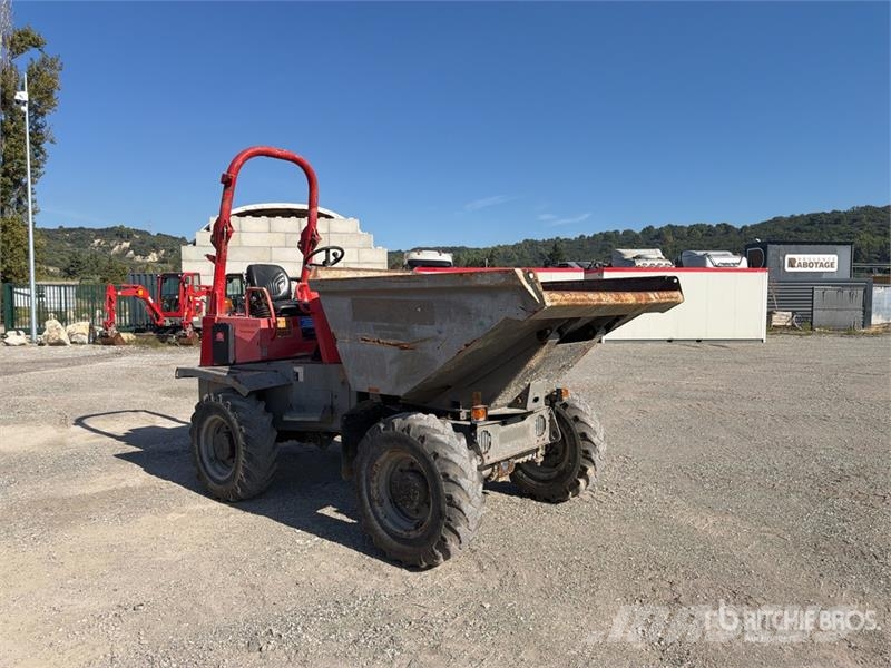 Thwaites Mach444 4.5 t 4x4 Swivel Motobasculeur Dumper Ne cestni demperji