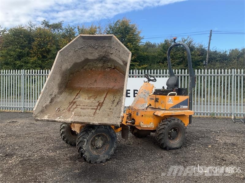 Thwaites MACH573 3 ton 4x4 Swivel Dumper Mini pašizgāzēji