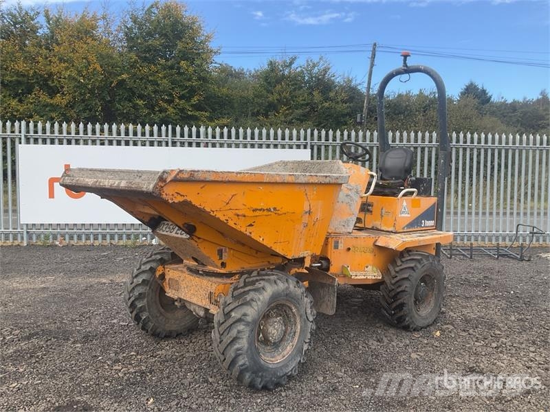 Thwaites MACH573 3 ton 4x4 Swivel Dumper Mini pašizgāzēji