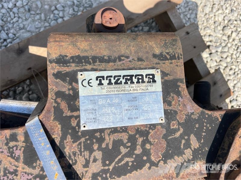 Tizmar B0A40 Excavator Grapple Куки