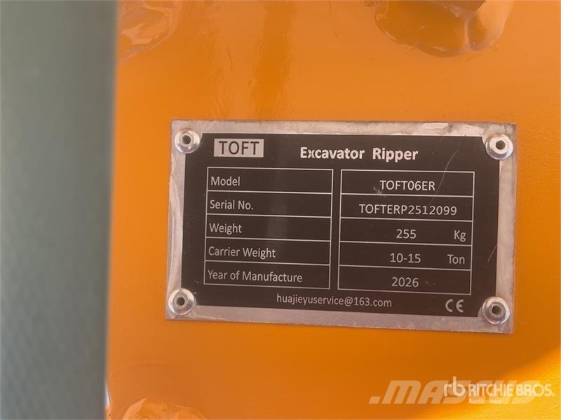  TOFT 06ER fits to 10-18 ton excavator Excavator Ri Skarifikatori