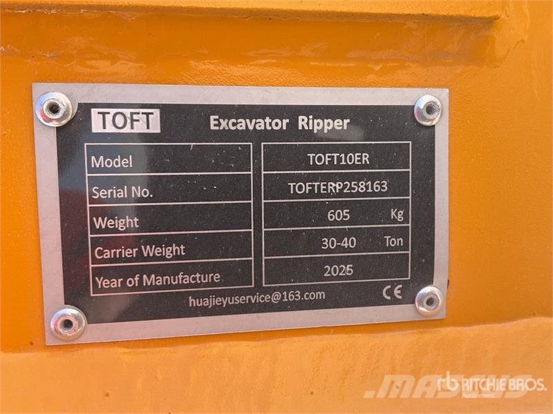 TOFT 10ER fits to 30-40 ton excavator Excavator Ri Skarifikatori