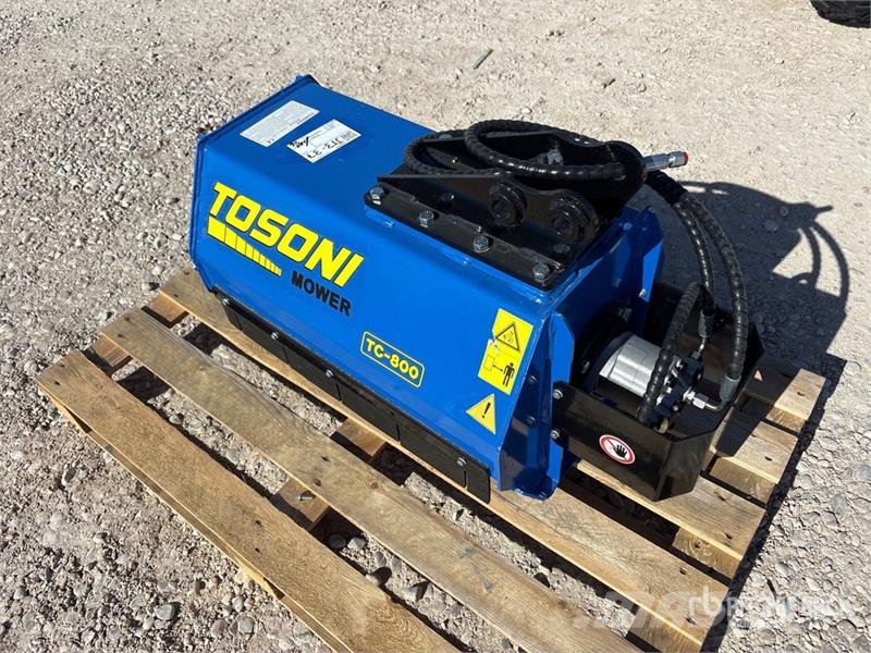  Tosoni TC-800 Mini Excavator Flail Mower (Unused) Çayir biçme makinalari