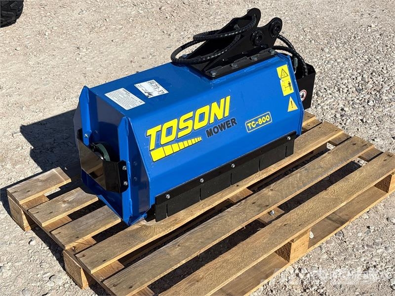  Tosoni TC-800 Mini Excavator Flail Mower (Unused) Çayir biçme makinalari