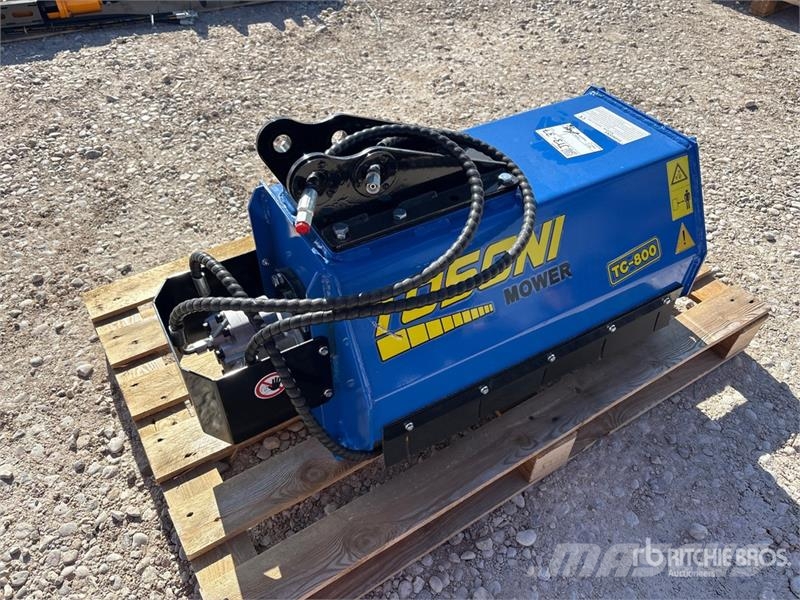  Tosoni TC-800 Mini Excavator Flail Mower (Unused) Çayir biçme makinalari