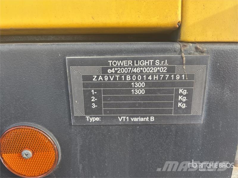 Tower Light Light VT1-HYBR Light Tower Mobiele lichtmasten