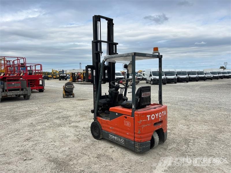 Toyota 5FBE13 1300 kg Electric Forklift Električni viličarji