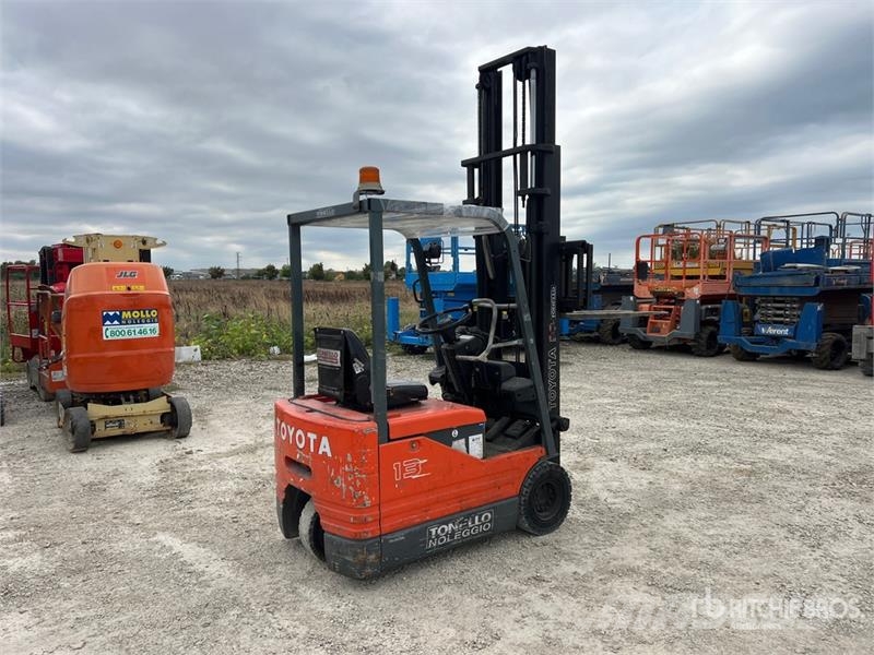 Toyota 5FBE13 1300 kg Electric Forklift Električni viličarji