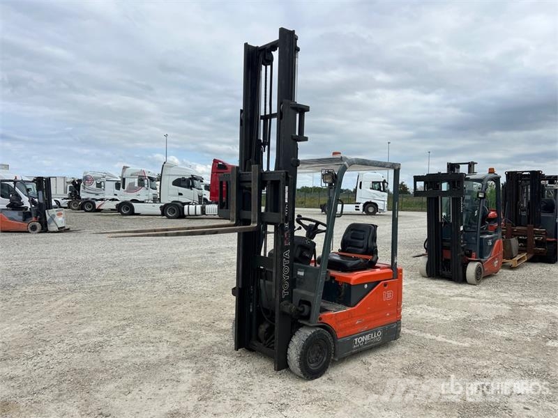 Toyota 5FBE13 1300 kg Electric Forklift Električni viličarji