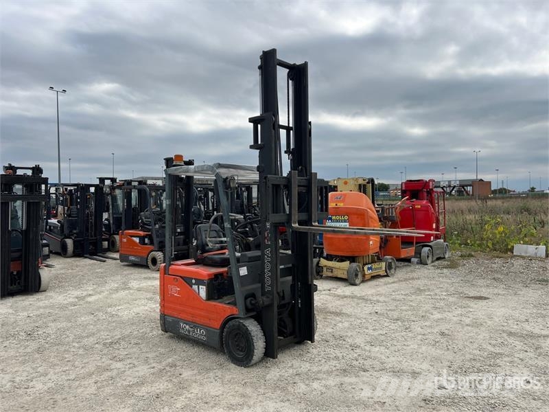 Toyota 5FBE13 1300 kg Electric Forklift Električni viličarji