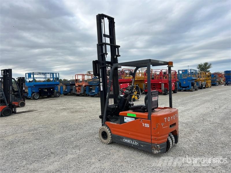 Toyota 5FBE15 Električni viličarji
