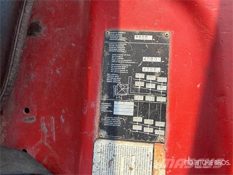 Toyota 62-6FD25 2500 kg Forklift Wózki widłowe inne