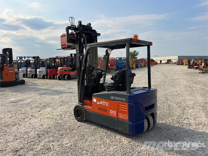 Toyota 7FBEF20 2000 kg Electric Forklift Carretillas de horquilla eléctrica