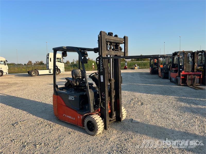 Toyota 8FBE20T 1500 kg Electric Forklift Elmotviktstruckar