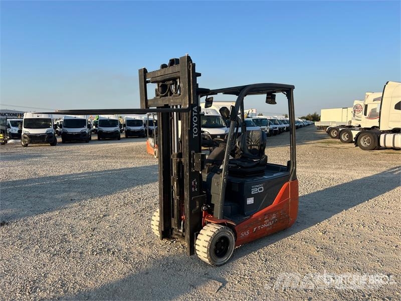 Toyota 8FBE20T 1500 kg Electric Forklift Elmotviktstruckar