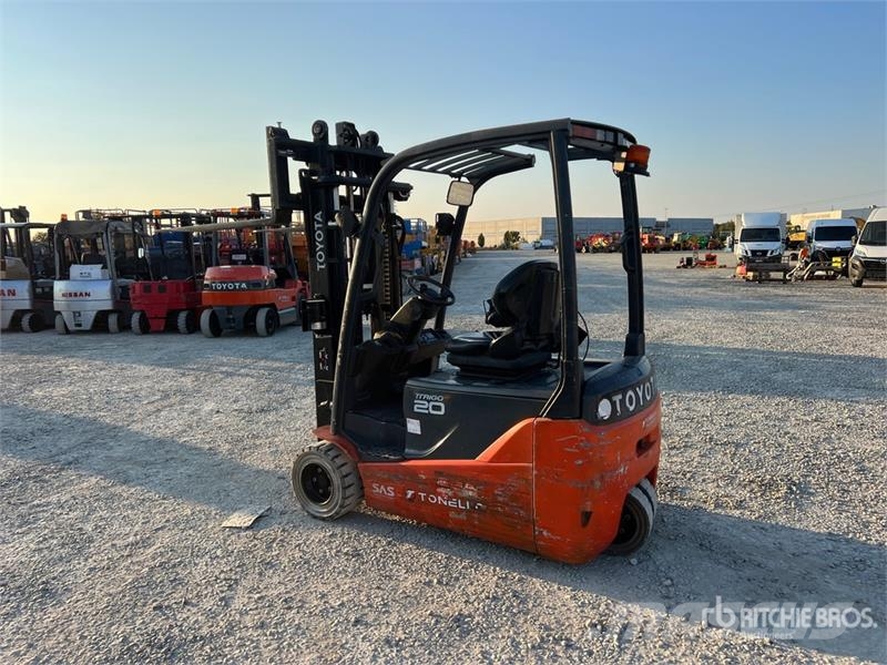 Toyota 8FBE20T 1500 kg Electric Forklift Elmotviktstruckar