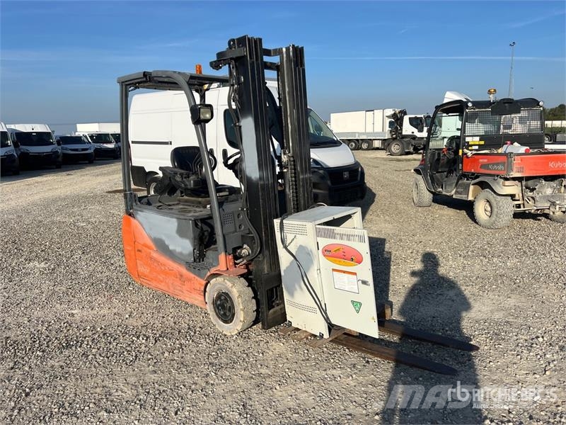 Toyota 8FBET16 1600 kg Electric Forklift Elektritõstukid
