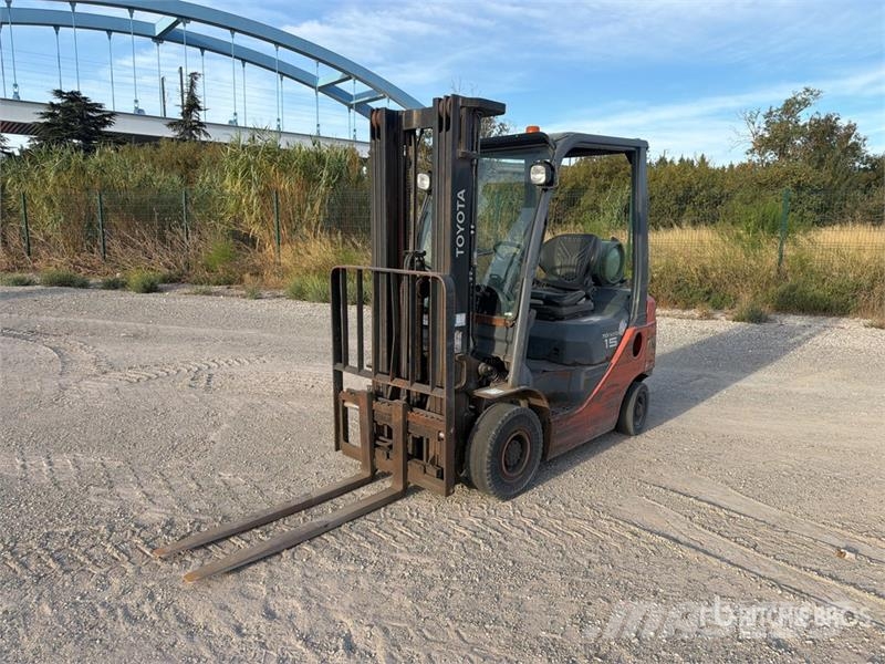 Toyota 8FGF15 1500 kg Chariot Elevateur Forklift Montacargas - otros
