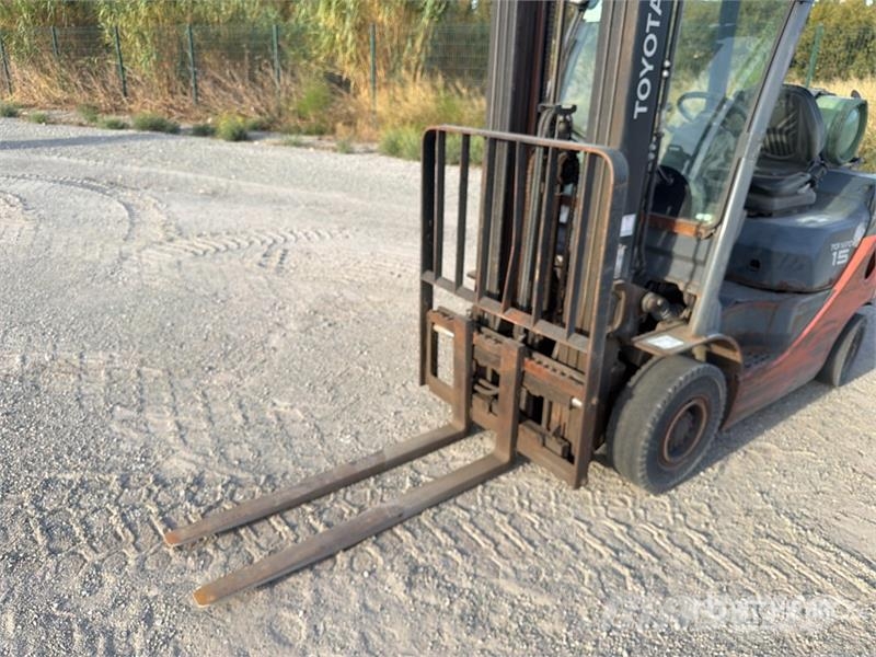Toyota 8FGF15 1500 kg Chariot Elevateur Forklift Montacargas - otros