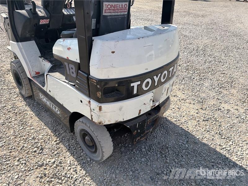 Toyota FB18 1800 kg Electric Forklift Electric forklifts