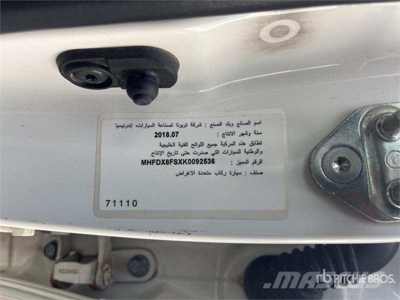 Toyota Fortuner 4WD SUV Avtomobili