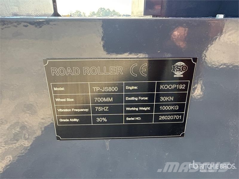  TP-JS800 Double Drum Roller Οδοστρωτήρες διπλού κυλίνδρου