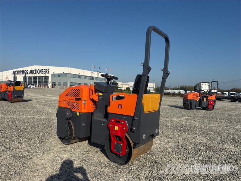 TP-JS800 Double Drum Roller Οδοστρωτήρες διπλού κυλίνδρου