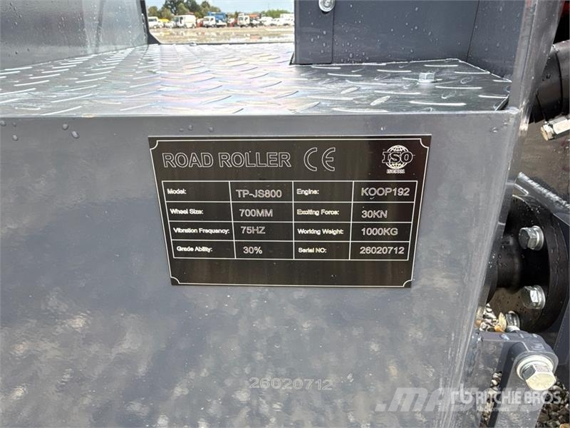  TP-JS800 Double Drum Roller Οδοστρωτήρες διπλού κυλίνδρου