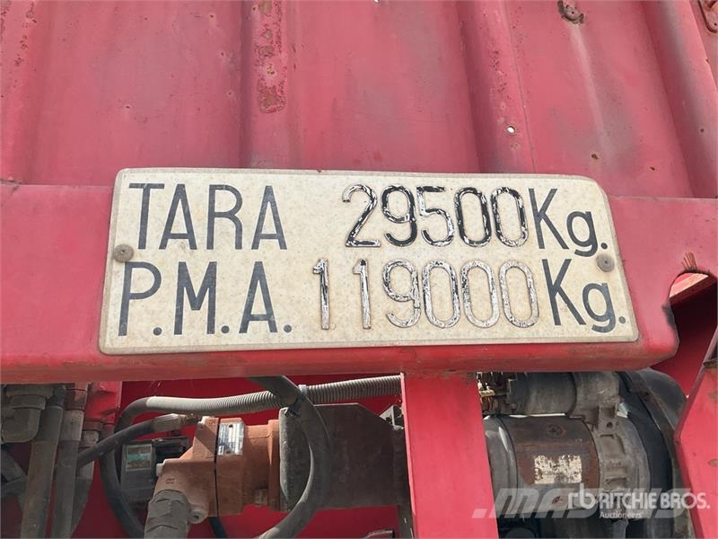 Trabosa GL0954/GL1196 90 ton 5/Axle Removable Gooseneck Lo Dieplader