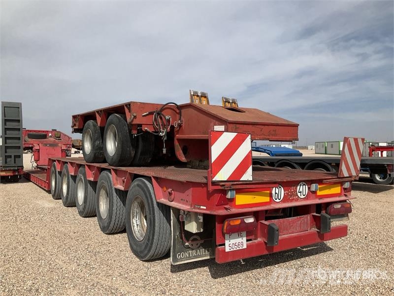 Trabosa GL0954/GL1196 90 ton 5/Axle Removable Gooseneck Lo Dieplader