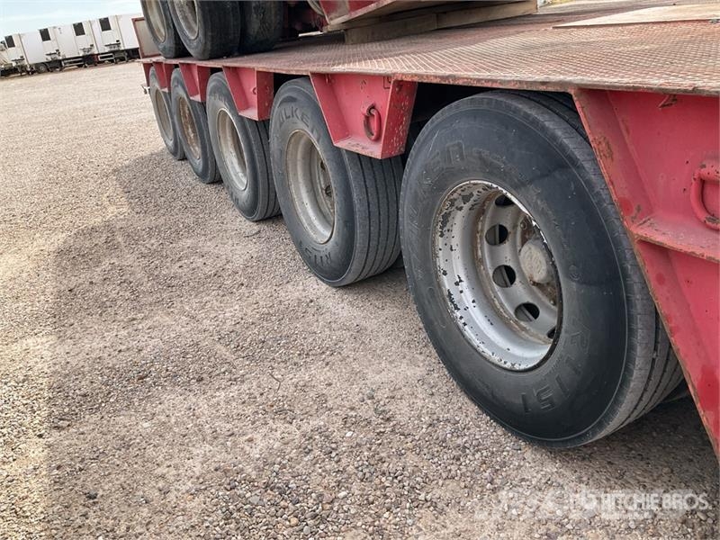 Trabosa GL0954/GL1196 90 ton 5/Axle Removable Gooseneck Lo Dieplader