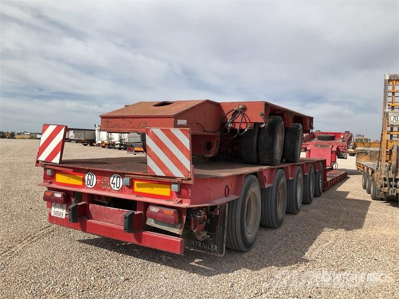 Trabosa GL0954/GL1196 90 ton 5/Axle Removable Gooseneck Lo Dieplader